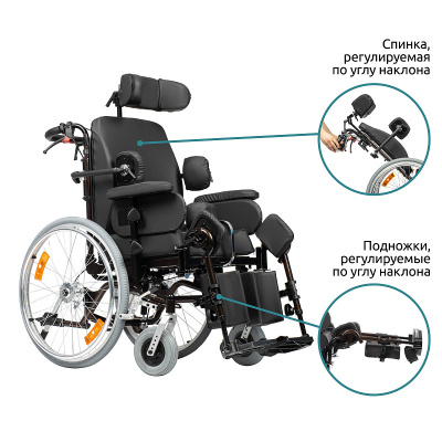 Кресло-коляска для инвалидов Comfort 600 
